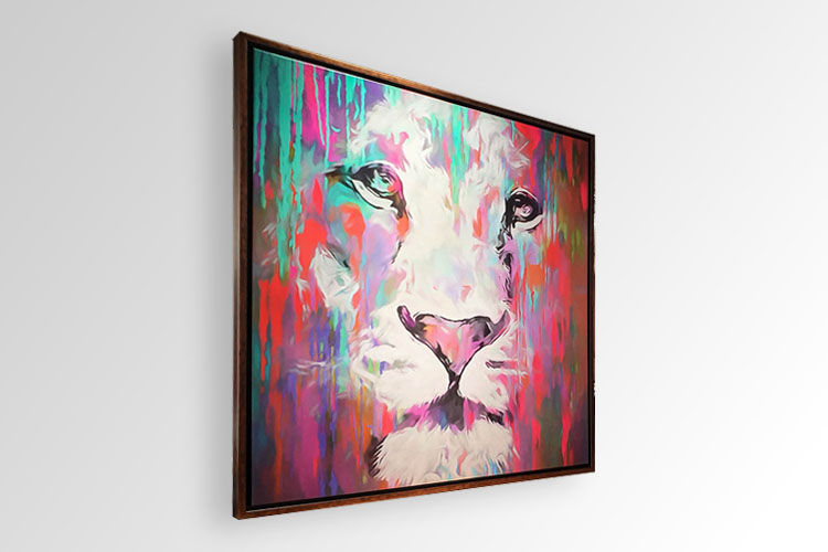 rolled canvas print unmounted