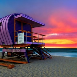 Sunrise at Miami Beach