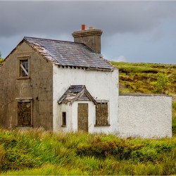 Abandoned House Dunlewy Donegal.