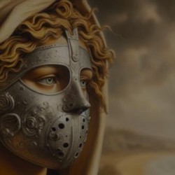 Young Saint Lucy at a Beach